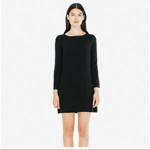Black American Apparel Long Sleeve Gia Dress